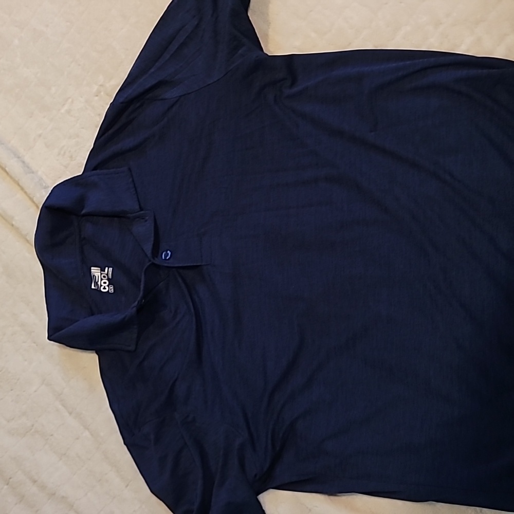 32 Degree Cool navy polo, Large